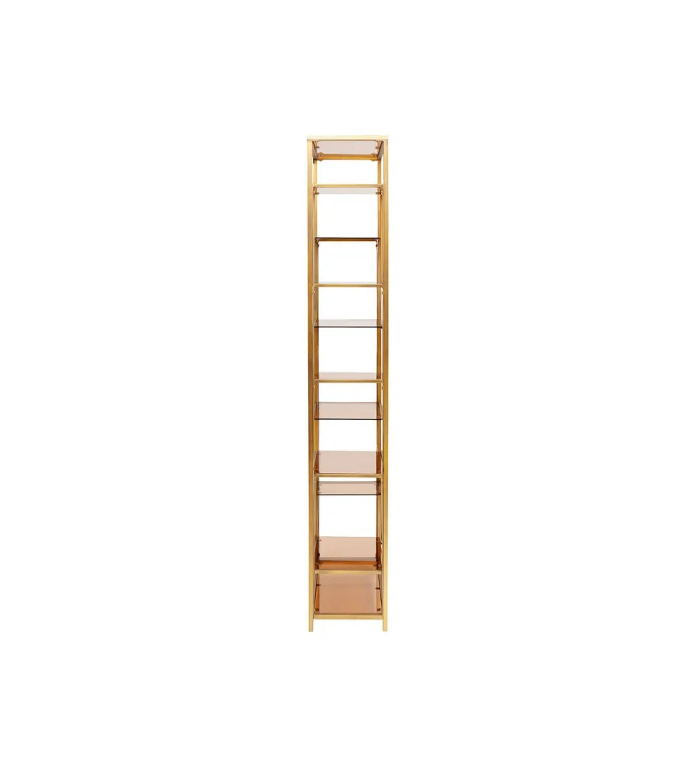 Regał LOFT 60 x 195 cm złoty