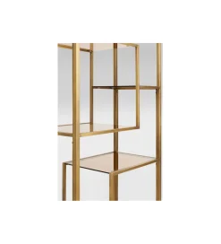 Regał LOFT 60 x 195 cm złoty