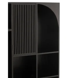 Regał MODE 168 cm drewno mango czarny