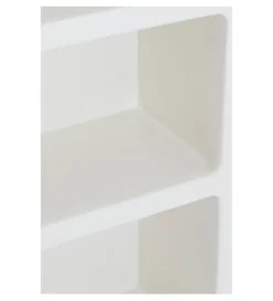 Regał NALUNO 60 x 190 cm kremowy