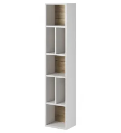 Regał wiszący TOLEDO 32 cm biały z dodatkiem koloru san remo