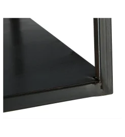Regał WOLFRAM 185 cm metalowy czarny