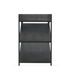 Regał WOLFRAM 185 cm metalowy czarny