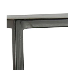 Regał WOLFRAM 185 cm metalowy czarny