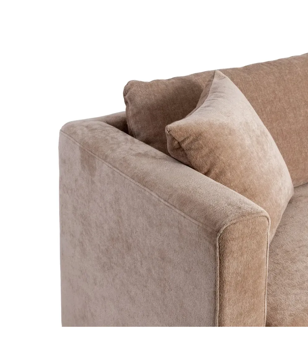 Sofa dwuosobowa MEFO 165 cm terakota