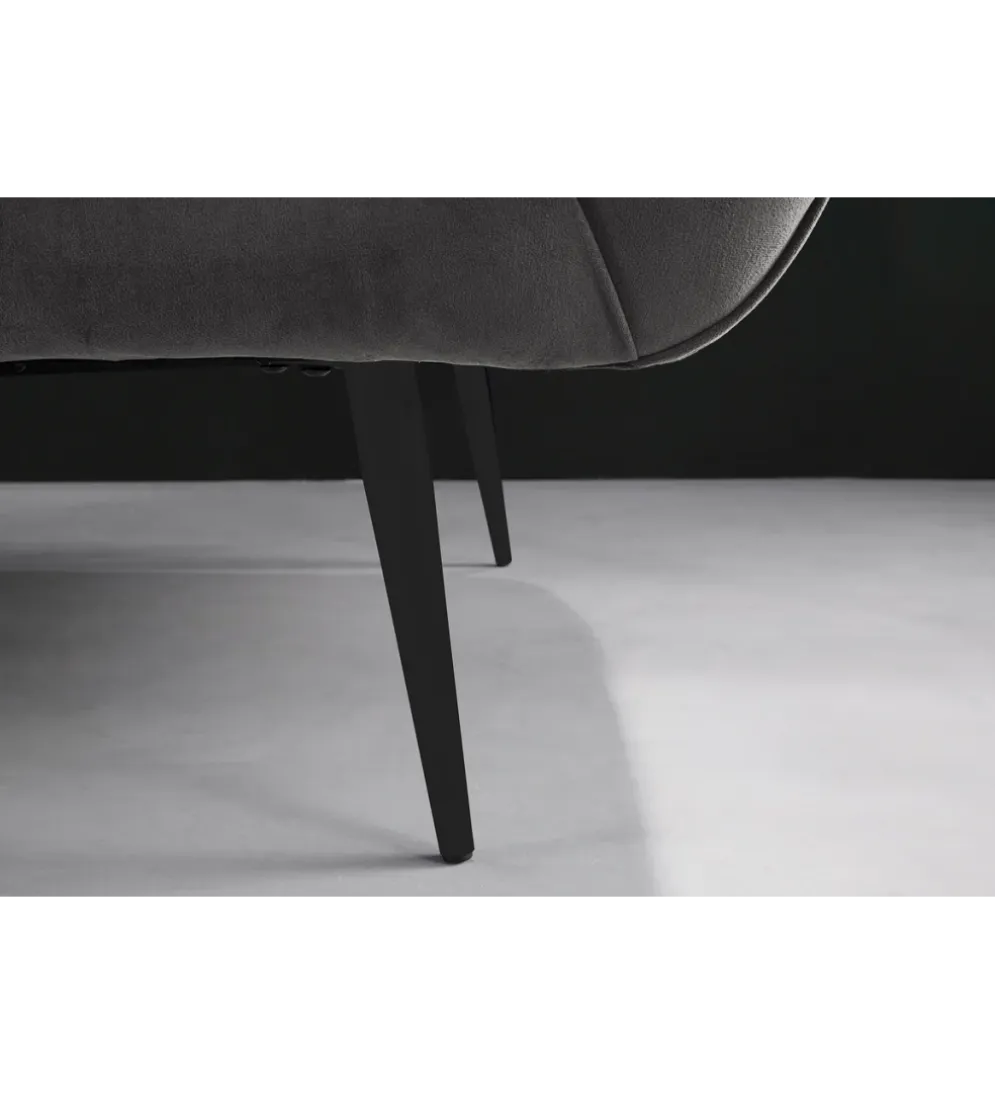 Sofa dwuosobowa Scarlett 165 cm szara