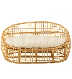 Sofa ELISE 137 cm rattan