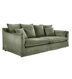 Sofa HEAVEN 200 cm cord zielony