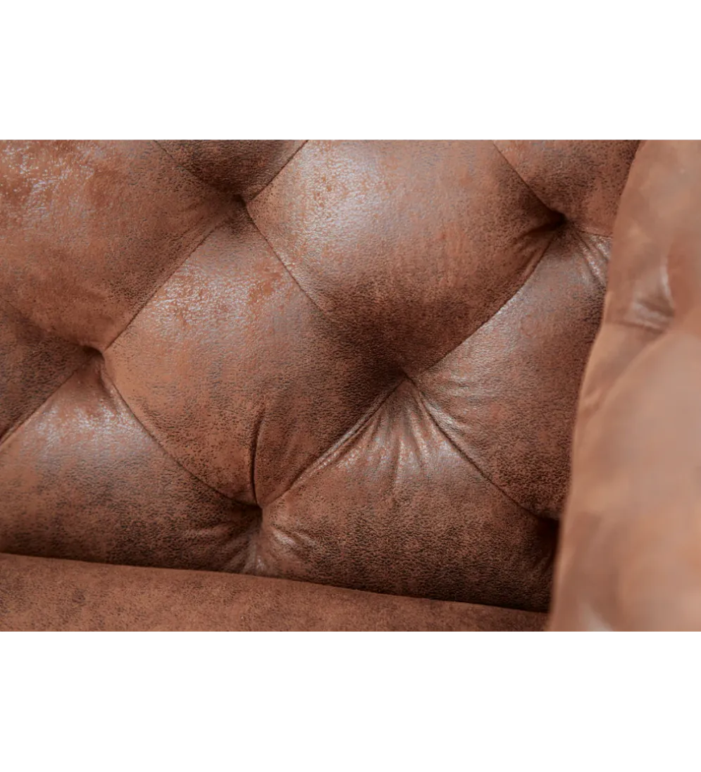 Sofa MODERN BAROCK 240 cm antyczny brąz
