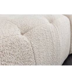 Sofa ROYAL 295 cm XL bouclé szampański beż