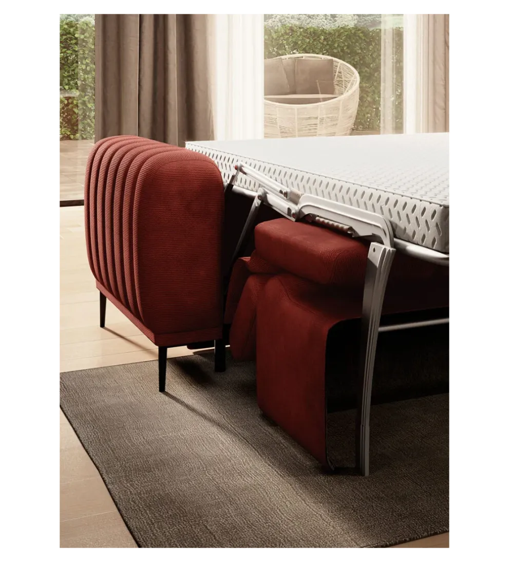 Sofa Rozkładana GEMINI Gandi A 187 Cm Z Funkcją Spania