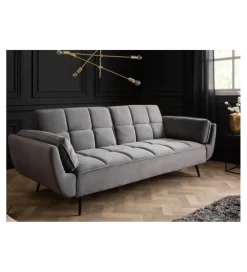 Sofa rozkładana OLIWIA 213 cm szara