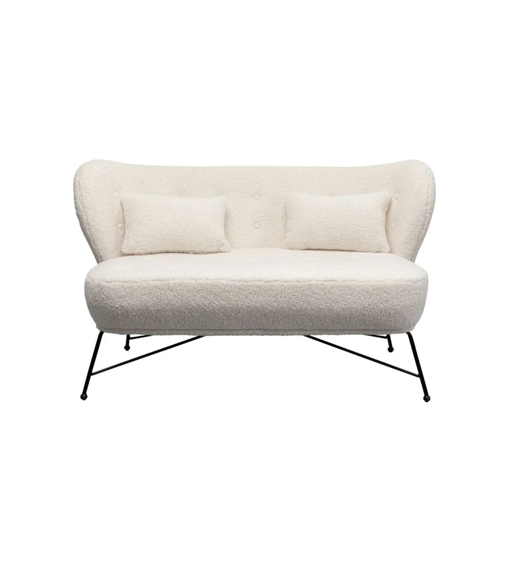 Sofa Snow 234 cm Bouclé biała