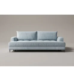 Sofa VELLO 238 cm z funkcją spania z pojemnikiem na pościel