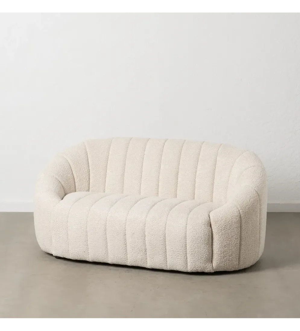 Sofa YAK 2-osobowa 120 cm kasztan