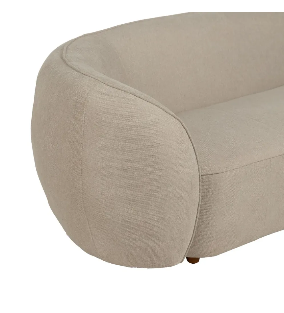 Sofa YAK 2-osobowa 120 cm kasztan