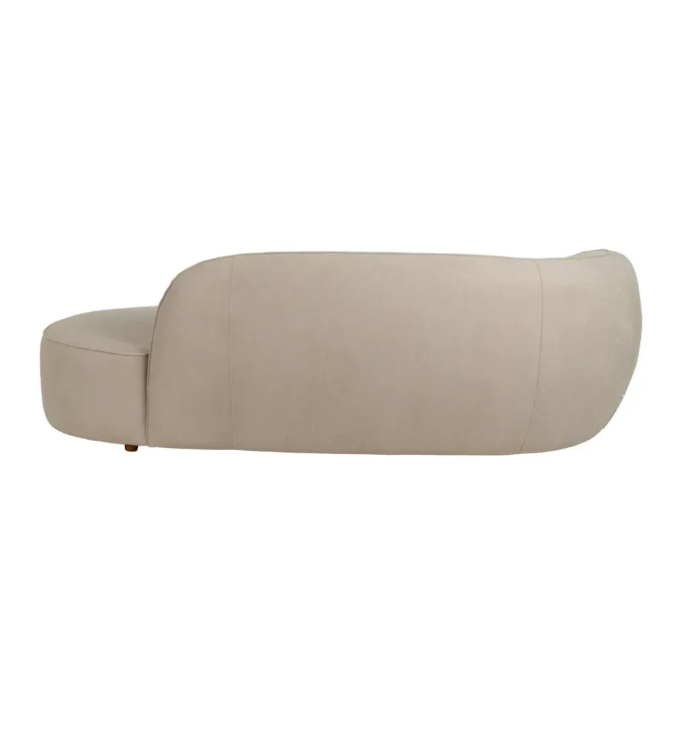 Sofa YAK 2-osobowa 120 cm kasztan