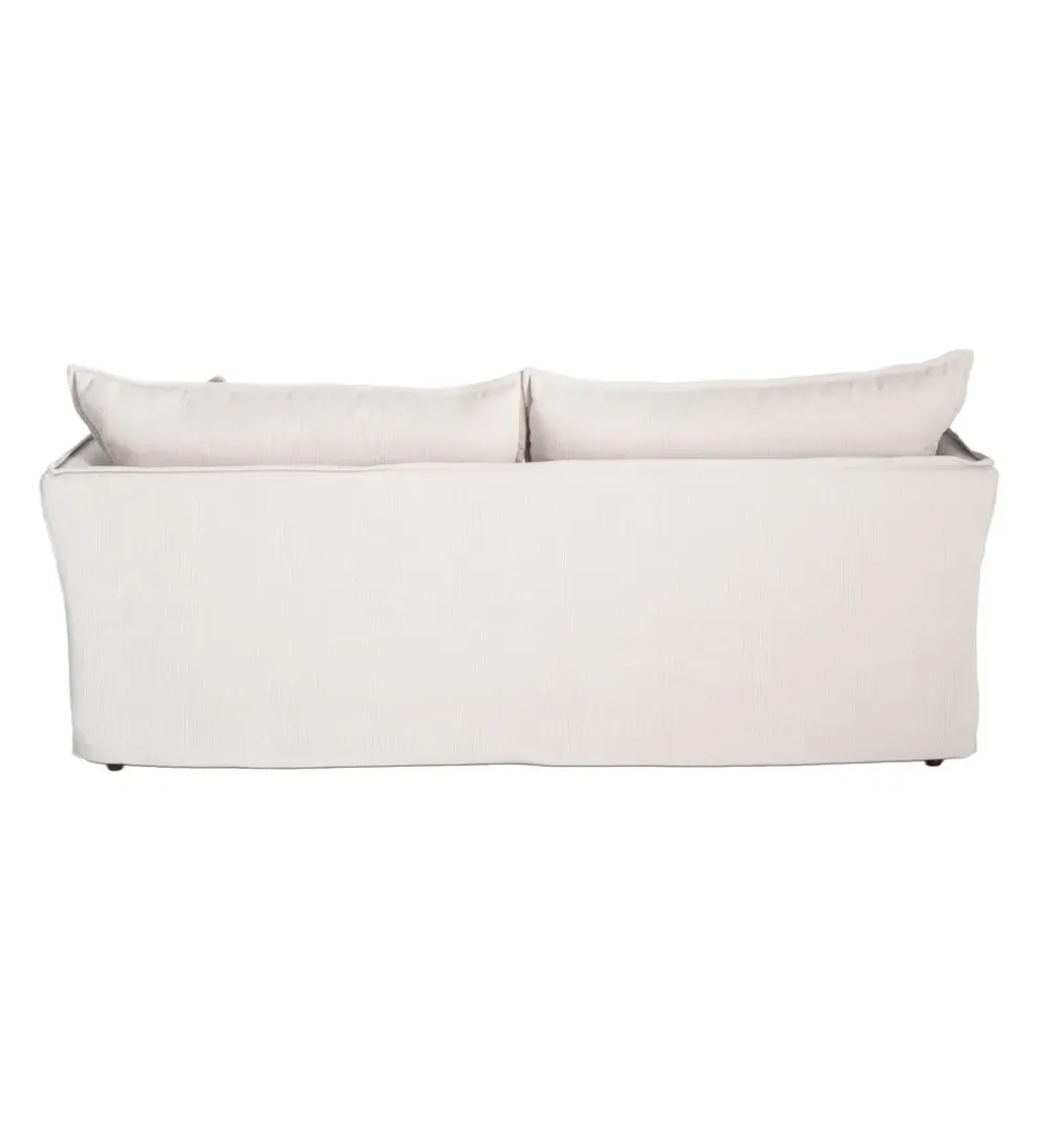Sofa ZAPLASO 221 cm biała