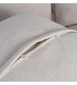 Sofa ZAPLASO 181 cm kremowa