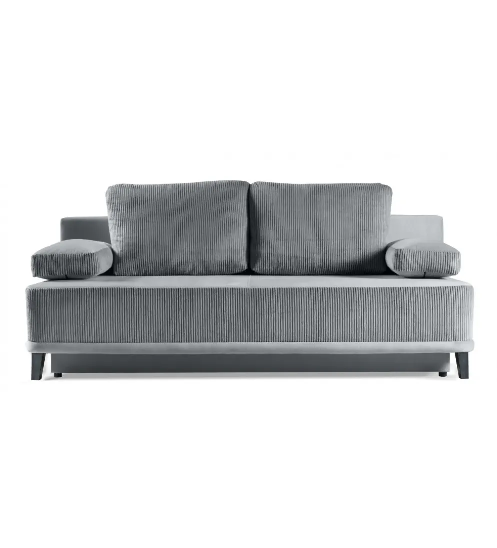 Sofa z funkcją spania ROSSO 200 cm szary