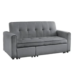 Sofa z funkcją spania SMART 180 cm cord szary