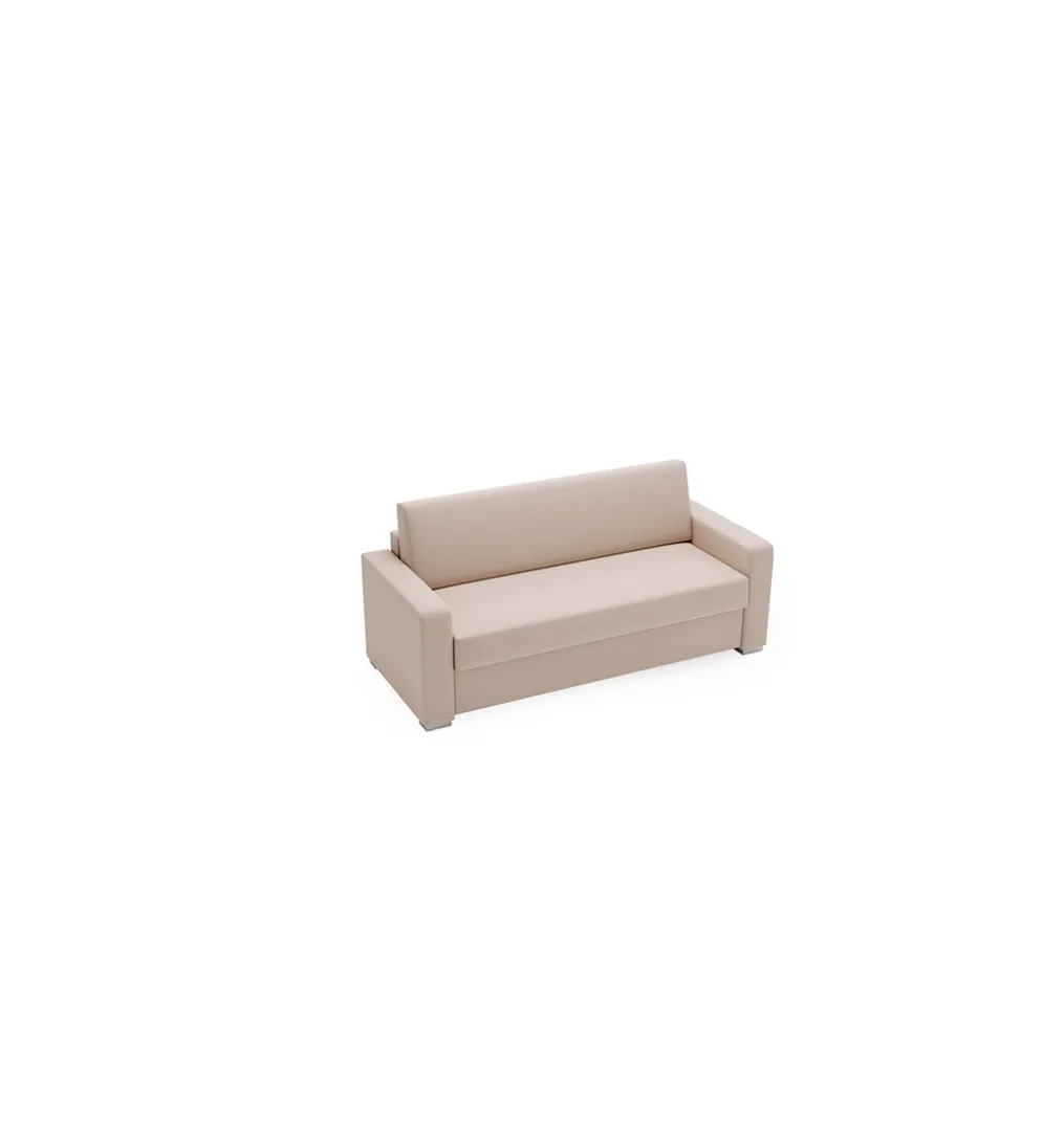 Sofa z włoskim stelażem SOUL ONE 218 cm z funkcją spania
