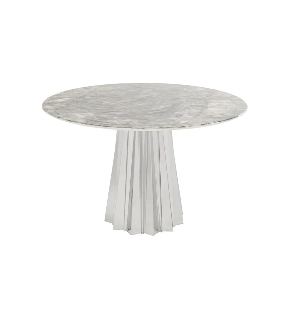 Stół AMORA 120 cm efekt naturalnego kamienia