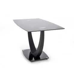Stół ANTON 140 cm czarny