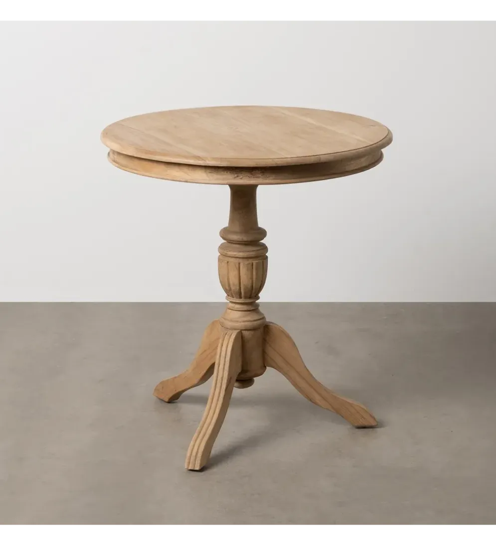 Stół AXEI 70 cm drewno mindi