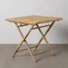 Stół BAMBÚ 80 cm bambus