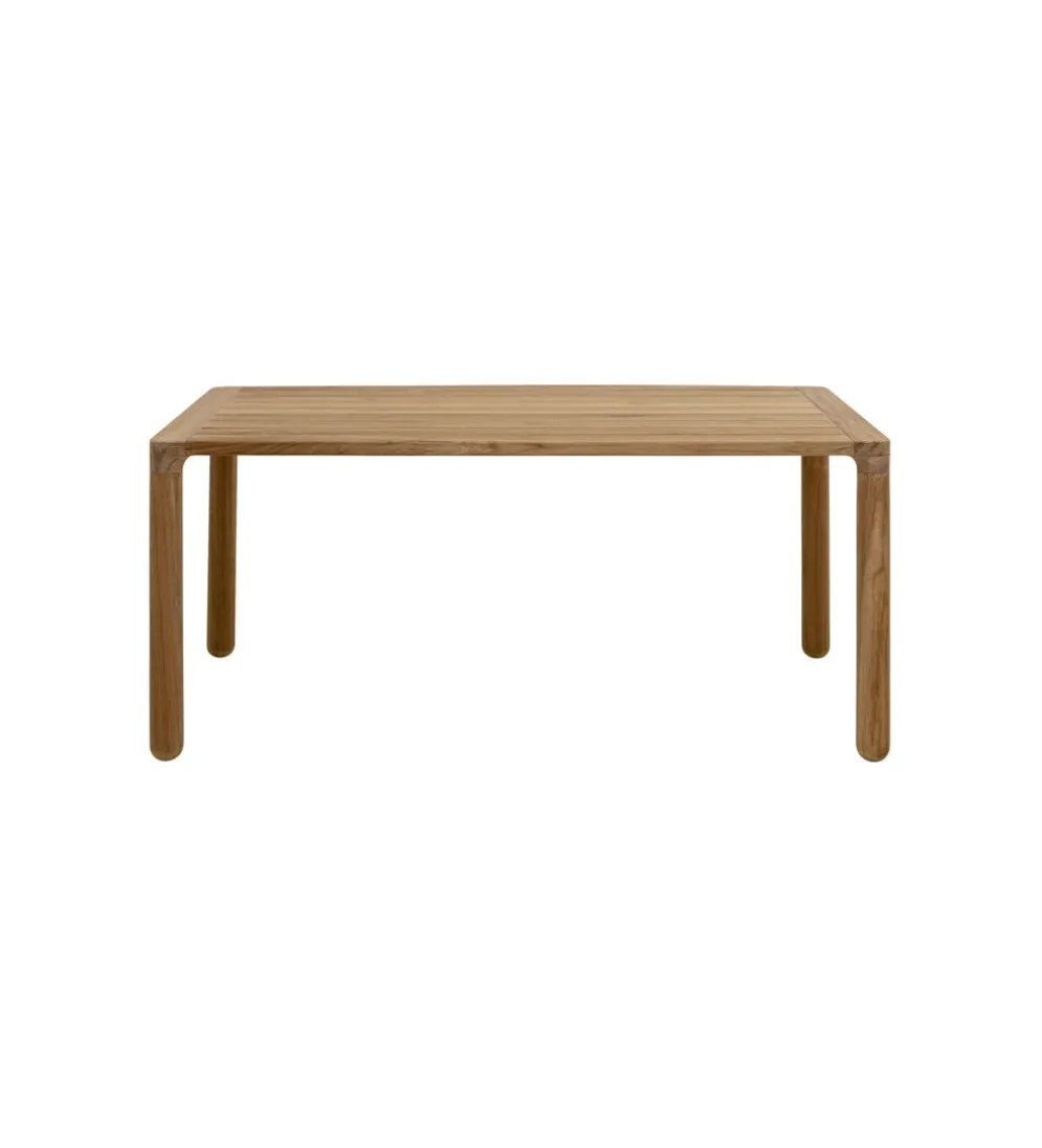 Stół Bella 180 x 90 cm drewno teak naturalny