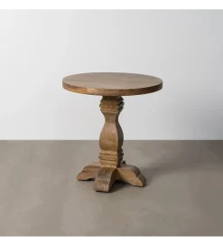 Stół BENAM 65 cm drewno mango naturalny