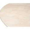 Stół Brix Bottecino 130 cm Marmur Drewno mango