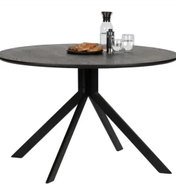 Stół BRUNO 120 cm czarny