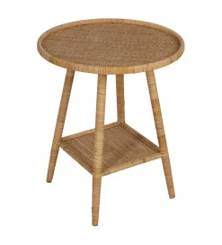 Stół BYMYS 60 cm ratan naturalny