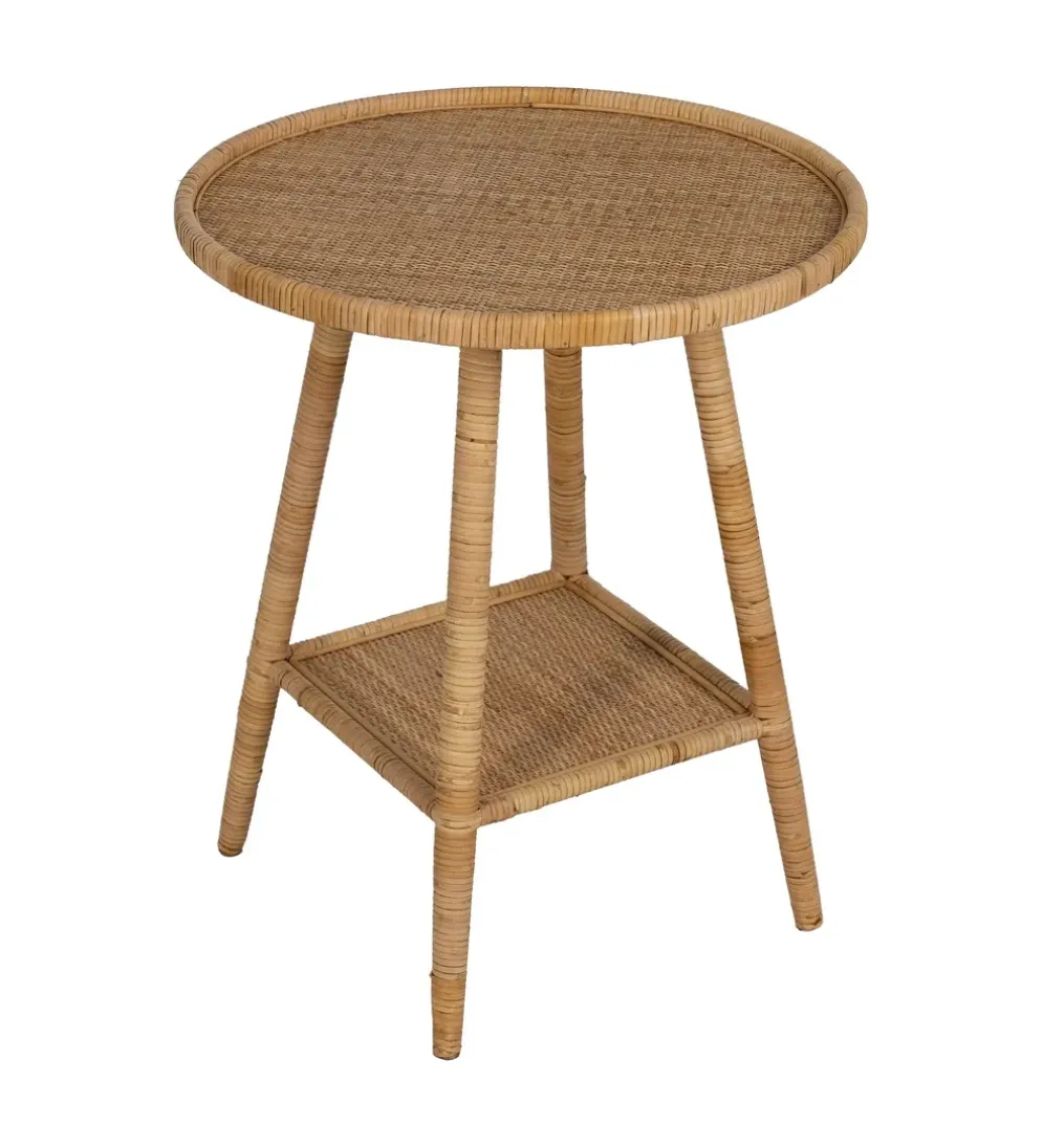 Stół BYMYS 60 cm ratan naturalny