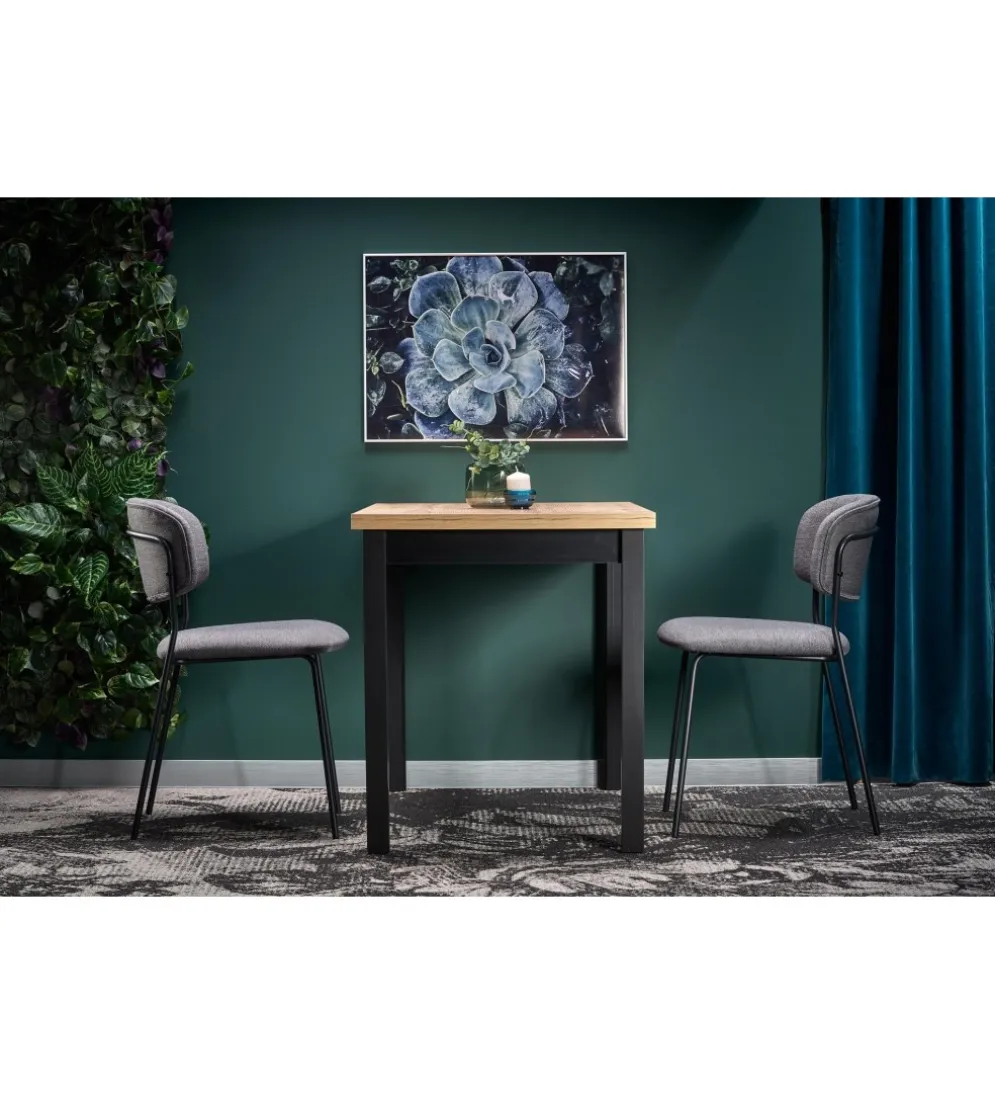 Stół COBALT 120 cm w kolorze dąb wotan
