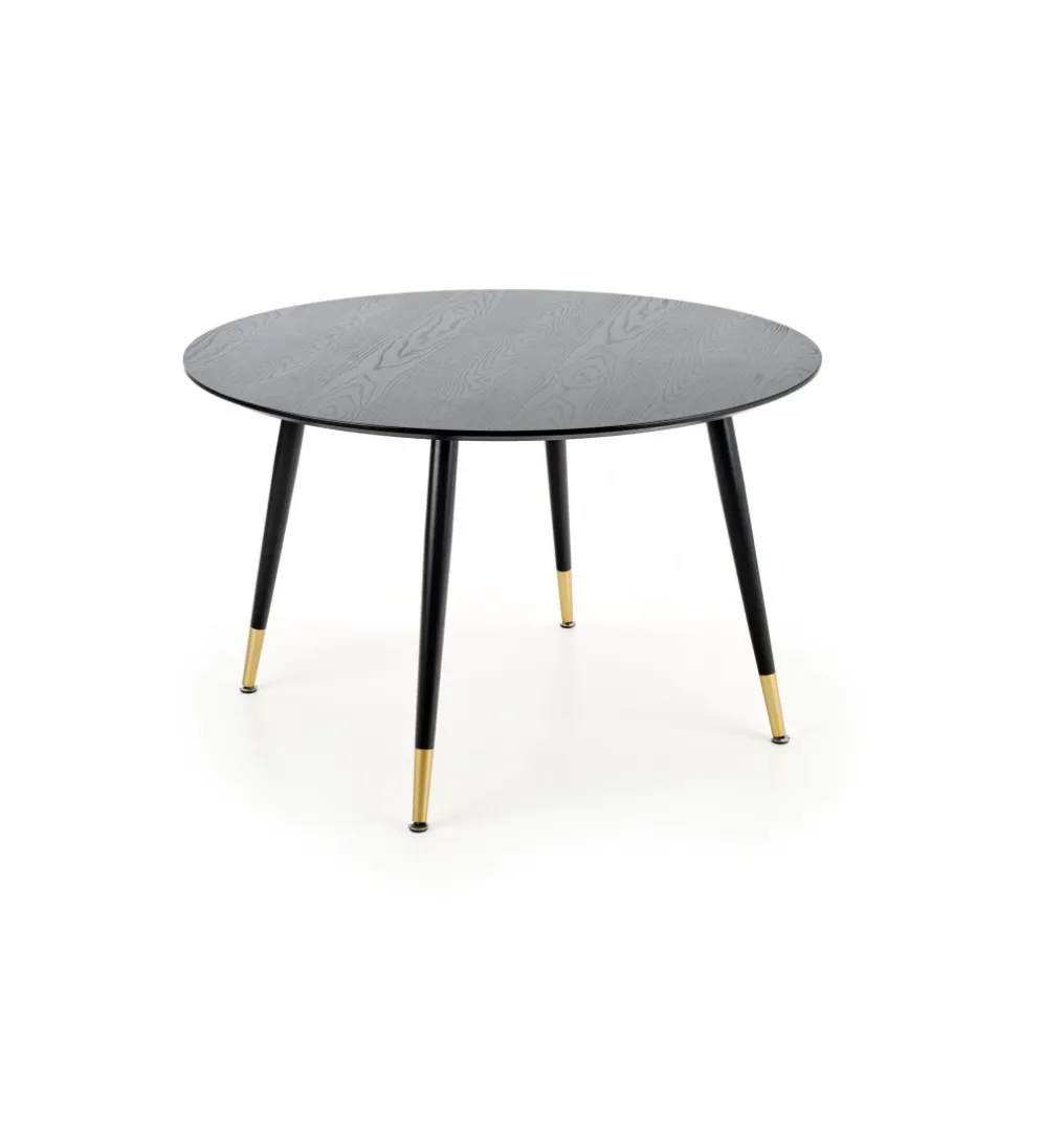 Stół EMBOS 120 cm czarny