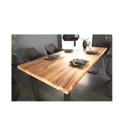 Stół Factory Iron Craft 200 cm drewno sheesham