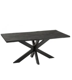 Stół GERARD 180 cm drewno mango czarny