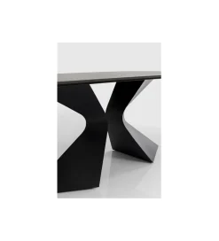 Stół GLORIA 180 x 90 cm ceramiczny blat czarny