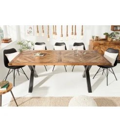 Stół GRANDE Infinity Home 200 Cm drewno Mango
