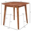 Stół GRENOBLE 80 cm drewno sheesham