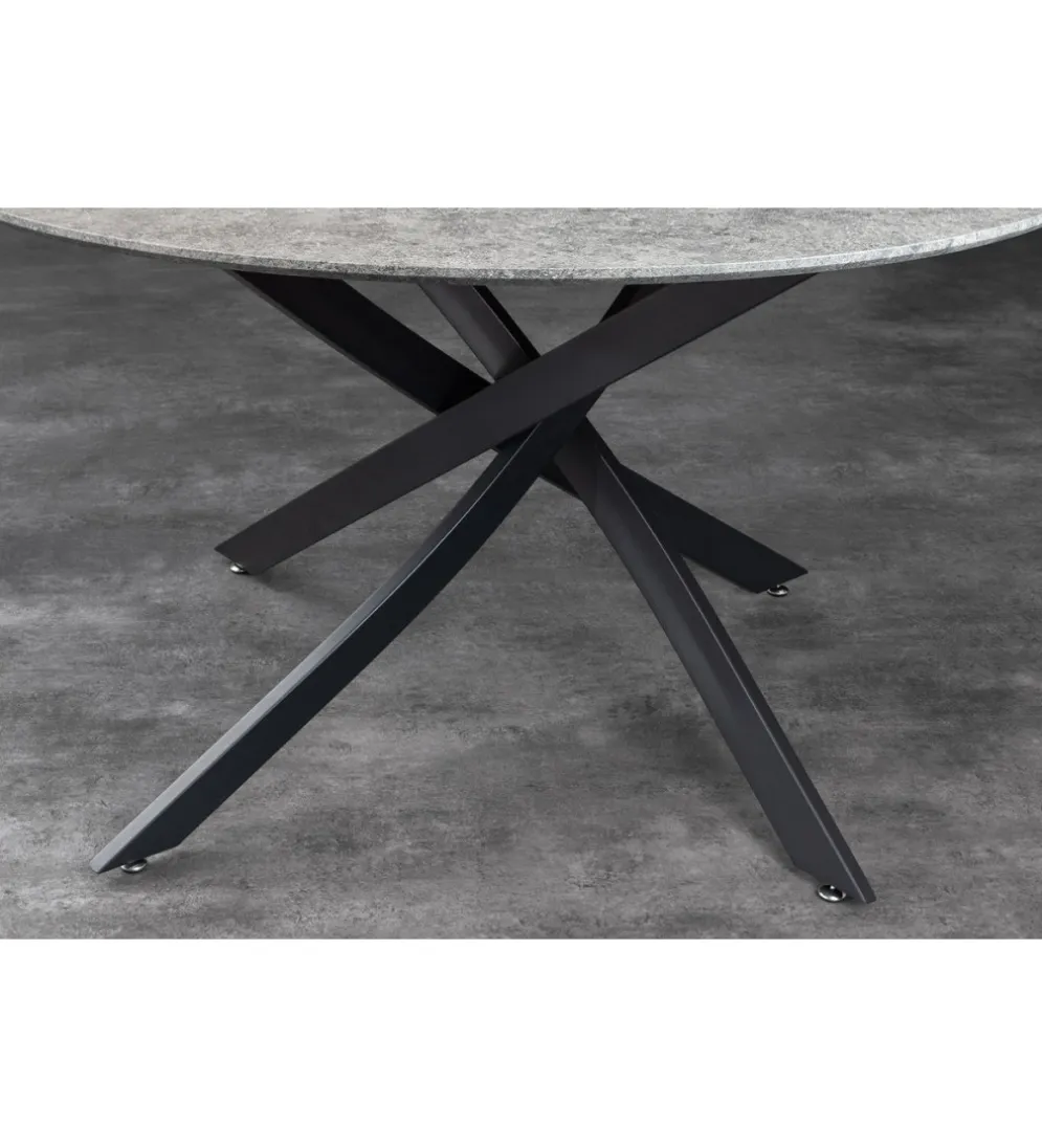 Stół HELIX 120 cm szary