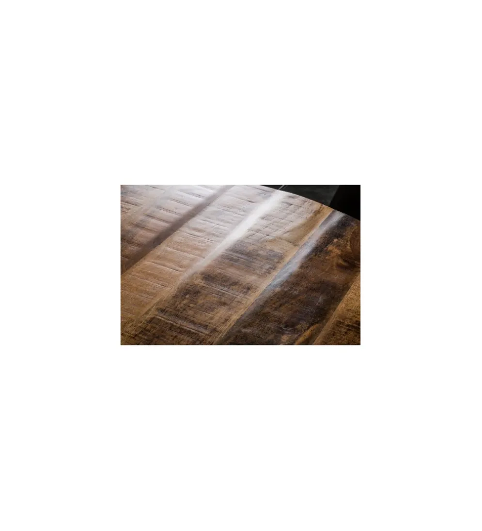 Stół Iron Craft 80 cm drewno Mango