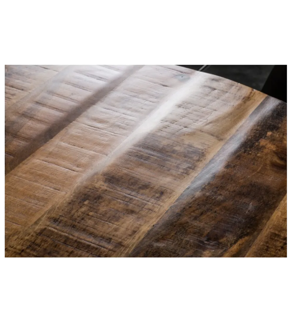Stół Iron Craft X 160 cm drewno Mango