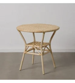 Stół KAPE 75 cm ratan naturalny