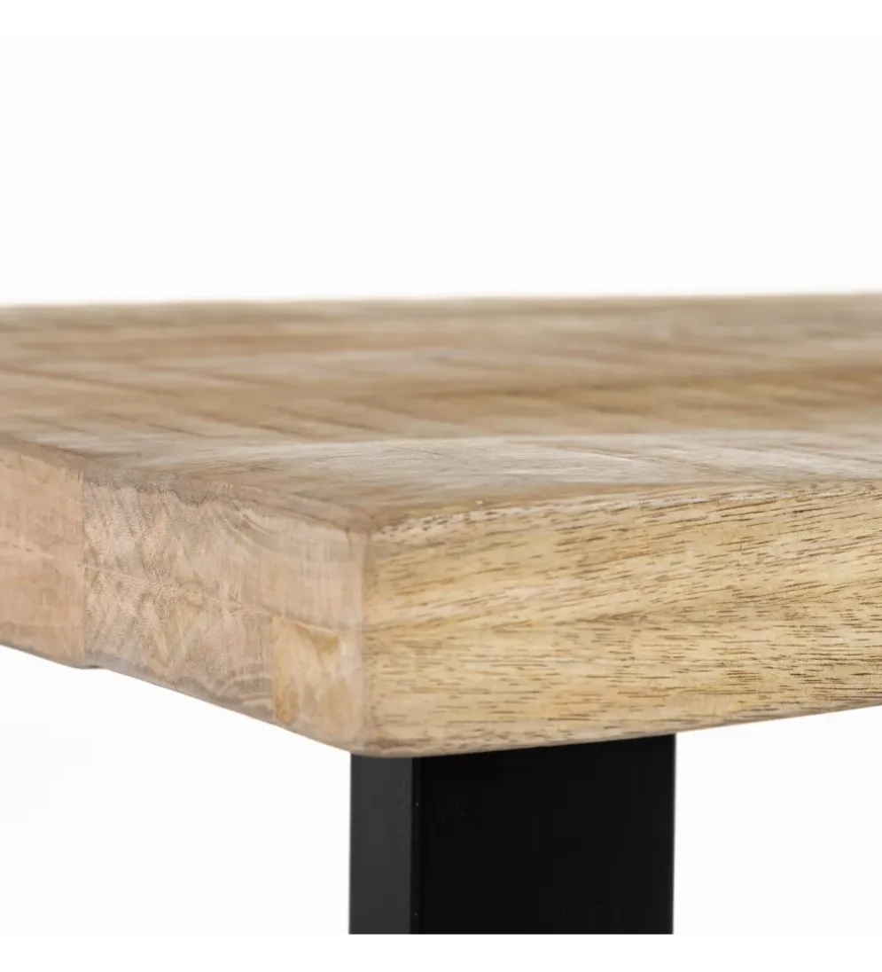 Stół LEGTRY 160 cm drewno mango naturalny