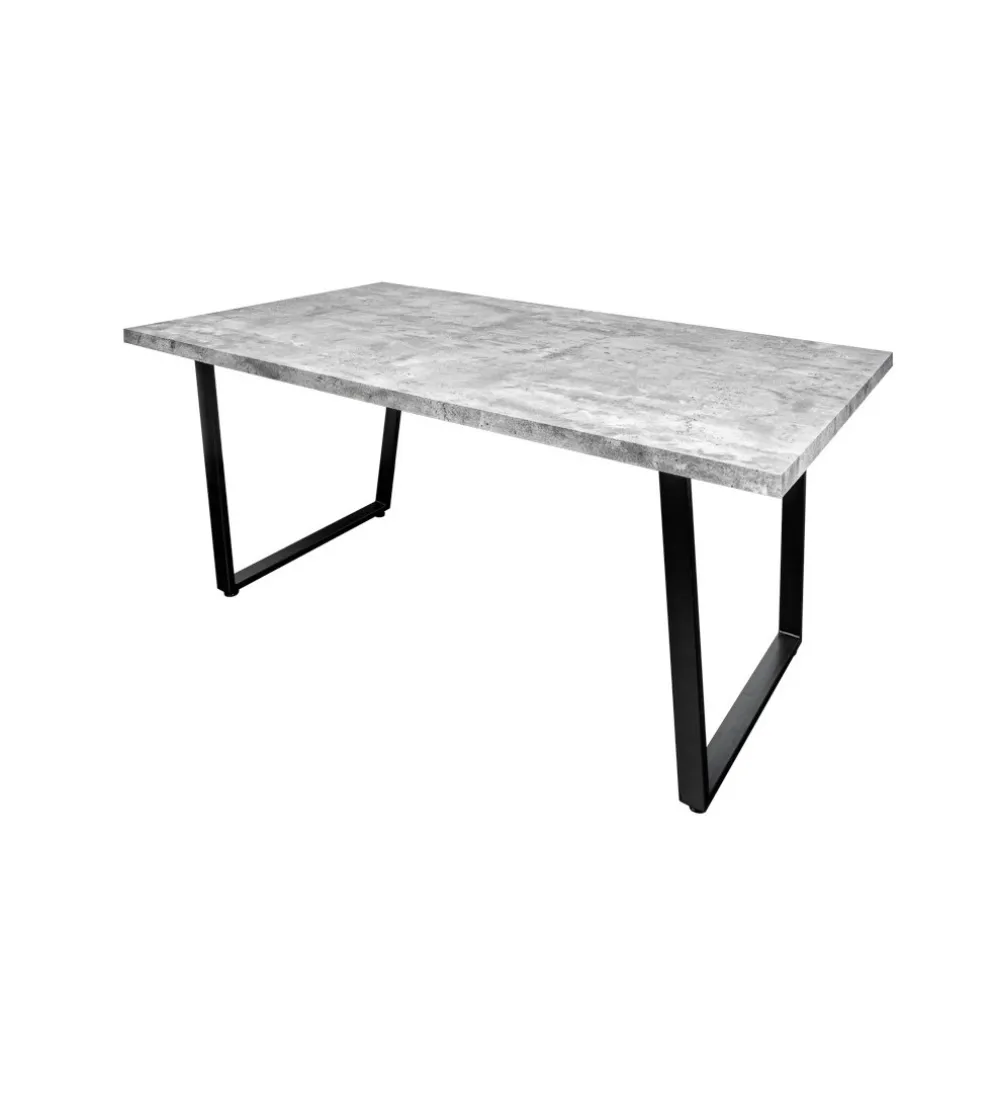 Stół Loft 160 cm w optyce betonu