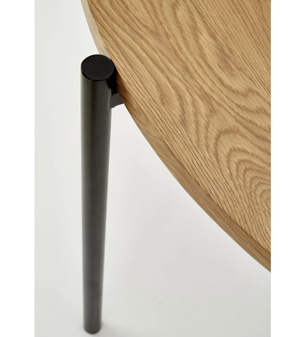 Stół MORGAN 120 cm w kolorze dąb złoty
